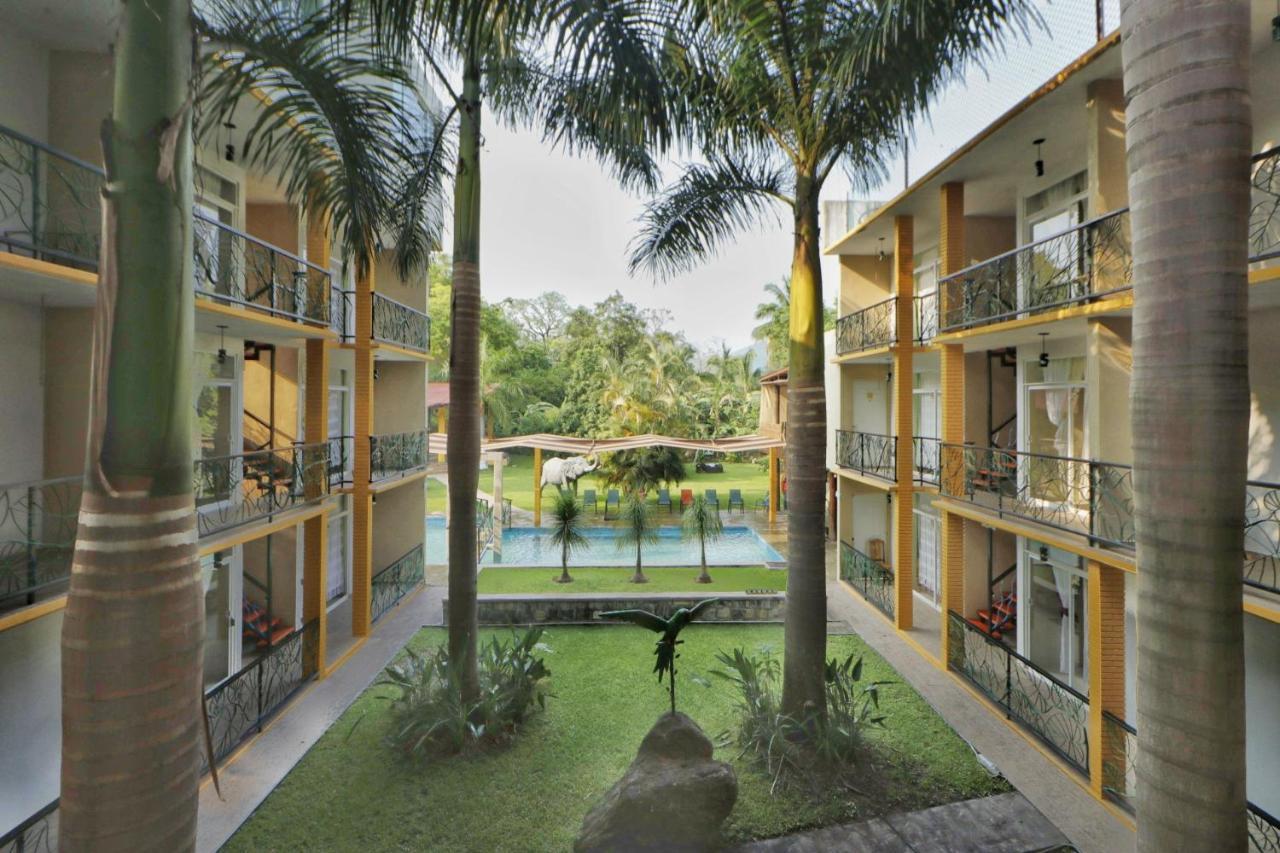 Tanchachín Hotel Cascada Huasteca מראה חיצוני תמונה