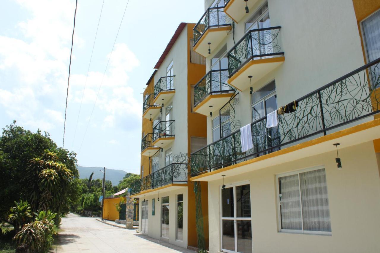 Tanchachín Hotel Cascada Huasteca מראה חיצוני תמונה