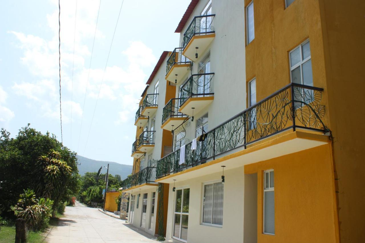 Tanchachín Hotel Cascada Huasteca מראה חיצוני תמונה