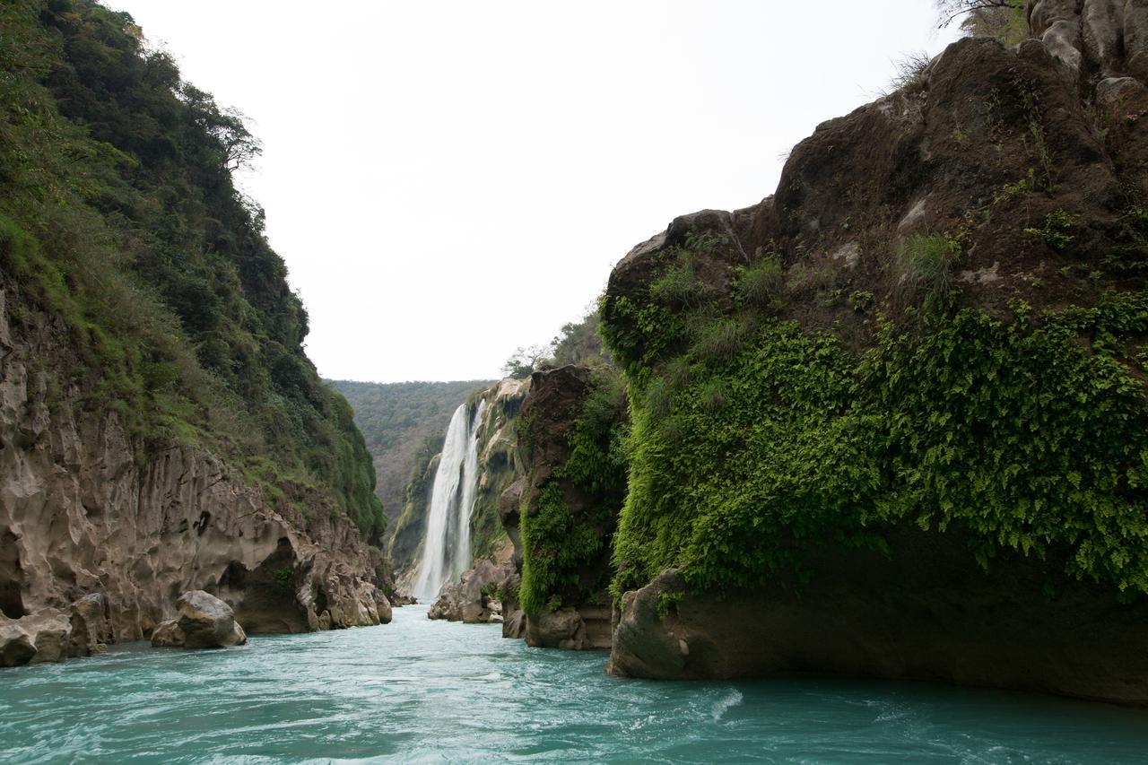 Tanchachín Hotel Cascada Huasteca מראה חיצוני תמונה